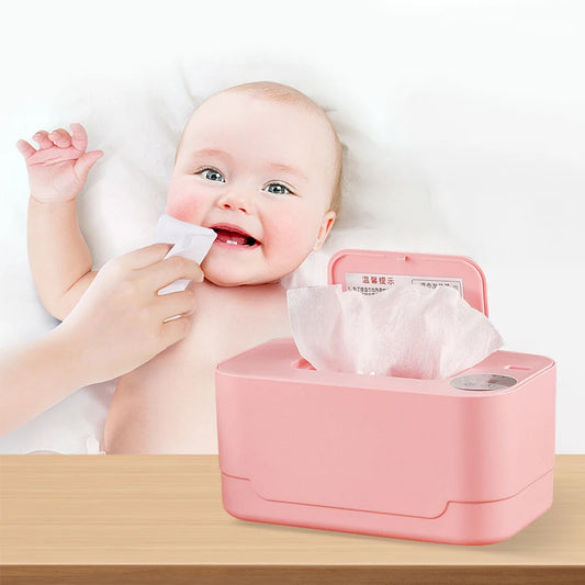 Baby Wet Wipe Warmer Tissue Heater Warming Machine Wipes Heating USB Cotton Towel Smart Polypropylene Baby