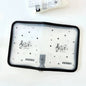 A6 Size Cute Stationery Storage Folder File PP Twill Zipper Pouch Document Bag Zip File Folder School Office Supplies