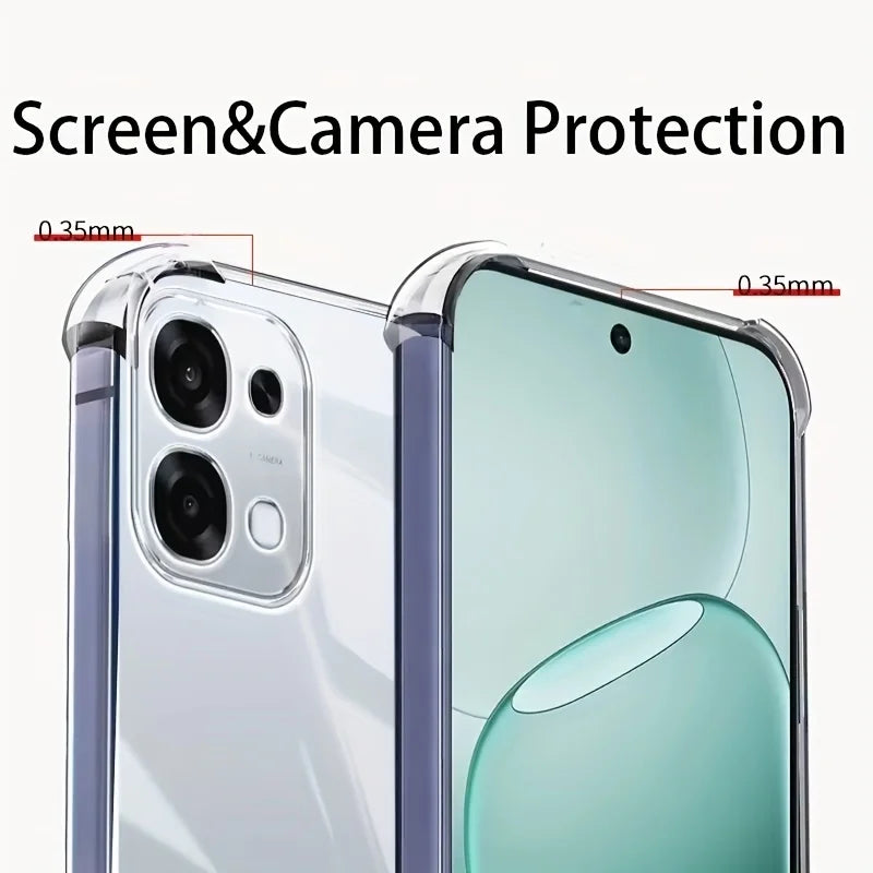 Transparent Phone Case for Oppo A6 Pro 4G Soft Silicone for Oppo A6 Max GT 5G Back Cover Clear Case A6Pro