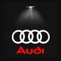2025 Car Door Welcome Light Led HD Projector Lamp For Audi A3 A4 B8 8P 8V A6 C7 A5 Q5 B7 B6 B9 SLINE QUTTRO RS Q3 Q7 S3 S4 S5 S6