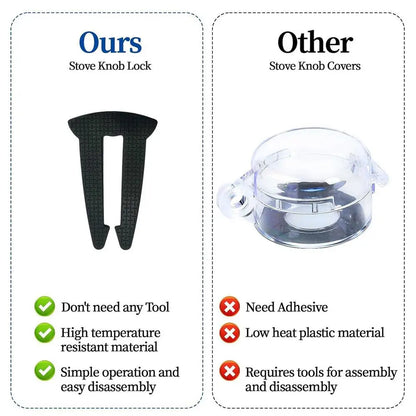 1PCS 5PCS Stove Knob Locks For Child Safety,Design Knob Safety Covers, Child Proof Oven Knob Locks, Prevent Accidental Touch