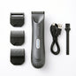 Electric Trimmer for Men's Groin Hair: Versatile Body Groomer and Waterproof Pubic Hair Trimmer with Replaceable Ceramic Blade
