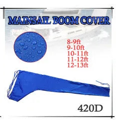 600D Boat Full Outboard Engine Cover Heavy Duty Silver Engine Motor Covers Protector For 6-225HP Waterproof