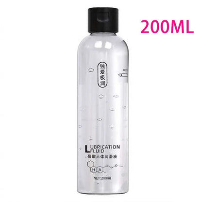 60ML/200ML/500ML Water Based Intimate Lubricant Hypoallergenic Quick-Drying Non-Greasy Easy to Clean for Men Women
