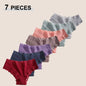 7PCS/Set Women Sexy Lace Panties Cotton Seamless Brazilian Panties Female Sexy Low Rise Soft Underwear G-String Lingerie S-XL