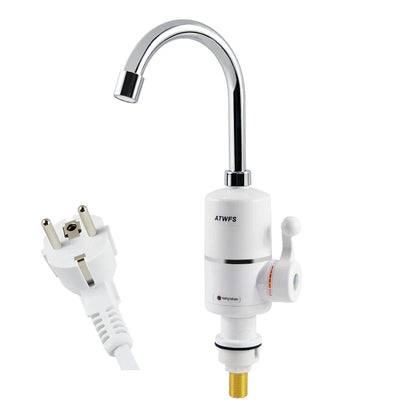 ATWFS Tankless Electric Newest Water Heater Kitchen Instant Hot Water Tap Heater Water Faucet Instantaneous Heater3000w