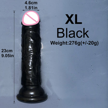 Cheap Realistic Butt Plug Jelly Dildo 5 Sizes Man Women Anal Sex Toys Gay Suction Cup Big Dick Soft Masturbators Small Penis