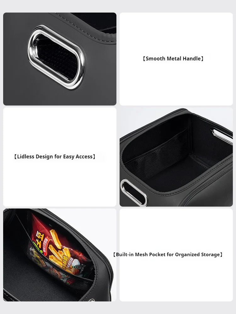 Car Trunk Organizer Box Storage Bag with Built-in Pocket For Xpeng P7 G9 G6 P5 X9 G7 N5 E29 G3 P7+ MONA M03 Auto Accessories