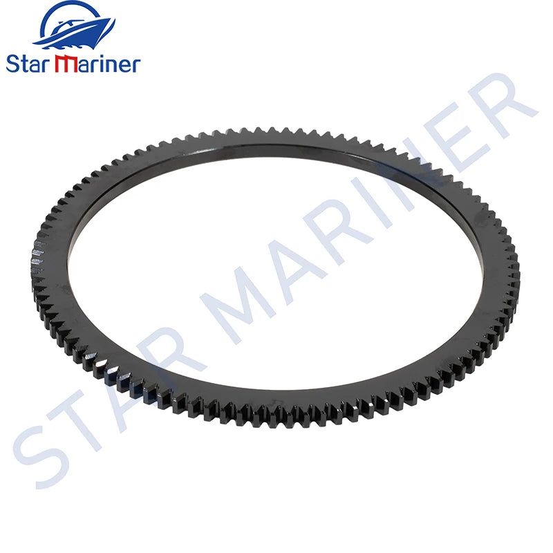 350-06091 Flywheel Crown Gear Ring For Tohatsu Outboard Motor Seapro HDX Hidea 2T 15HP 18HP 3G2-06091-1 Mercury 15HP Boat Engine