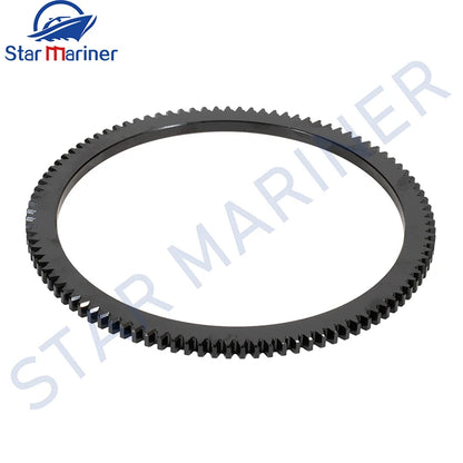 350-06091 Flywheel Crown Gear Ring For Tohatsu Outboard Motor Seapro HDX Hidea 2T 15HP 18HP 3G2-06091-1 Mercury 15HP Boat Engine
