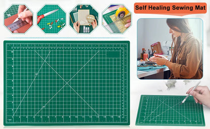 A2 A3 A4 A5 PVC Cutting Mat Double-Sided Self-Healing Board Patchwork Tools DIY Manual Craft Artist Cutting Knife Racket Kit