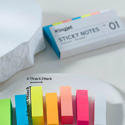 800 boxed sticky notes, index labels, reading sticky notes, index stickers, not transparent waterproof sticky notes