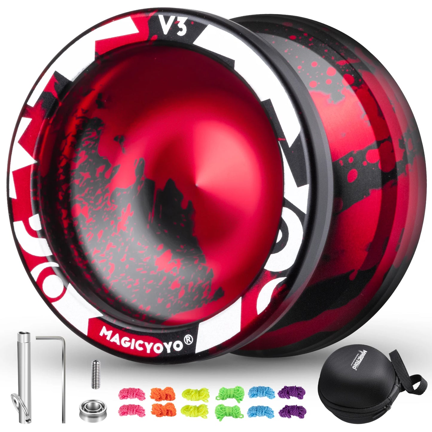 MAGICYOYO V3 Yoyo for Kids 8-12 or Above, Responsive Yoyo Professional with Dual Function, Professional Trick Yo yo for Adults w
