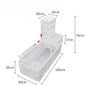 Oxygenate Turtle Terrariums Fliter Cultivation Turnover Box Multifunctional Large Space Fliter Box Turtle Fish Ecological Tank
