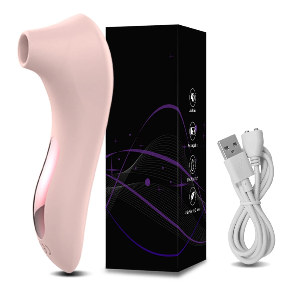 Powerful Clit Sucking Vibrator for Women Nipple Clitoris Sucker Stimulator Female Massager Vibrating Sex Toys Goods for Adult