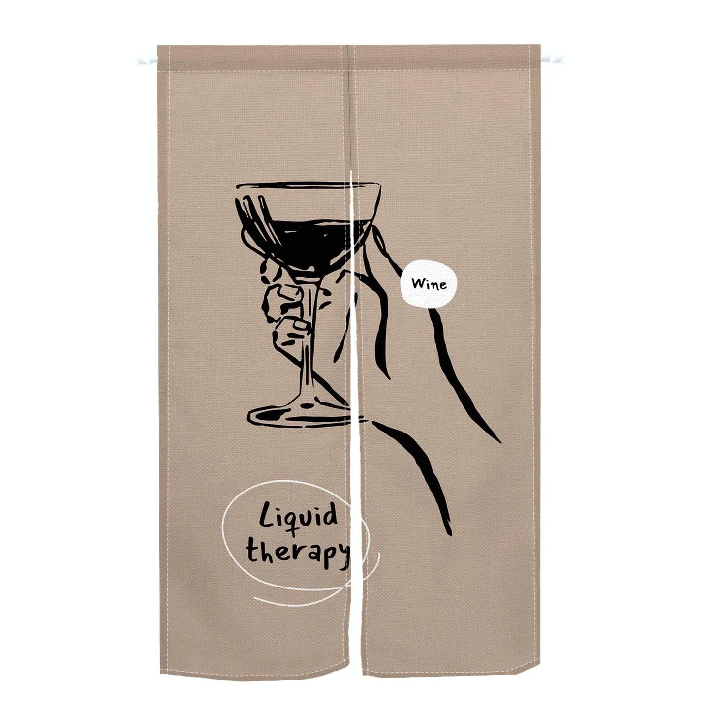 Custom Japanese Resturant Ramen Noren Curtain  Noodles Shop Kitchen Cloth Doorway Curtains Oil Smoke Proof Partition No Punching