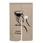 Custom Japanese Resturant Ramen Noren Curtain  Noodles Shop Kitchen Cloth Doorway Curtains Oil Smoke Proof Partition No Punching
