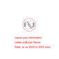 Wedding Embosser Stamp LOGO Custom Personalized Embossing Seal Customization for Letter Head Wedding Envelope Graduation Decora