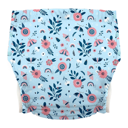 Breathable Adult Cloth Diaper Waterproof Old Man's Diaper Pants Reusable Diapers Trouser Pocket Anti-leak Breathable Nappy Pads