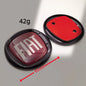 8.5/9.5/10/12cm 85/95/100/120mm car Emblem for FIAT Car Hood Front Rear Badge 2/3/4-Pin Emblem