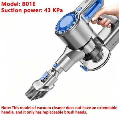 Honki 78KPA Cordless Vacuum Cleaner with LED High Power Strong Suction Wet and Dry Handheld Vacuum Cleaner for Pet Hair Carpet