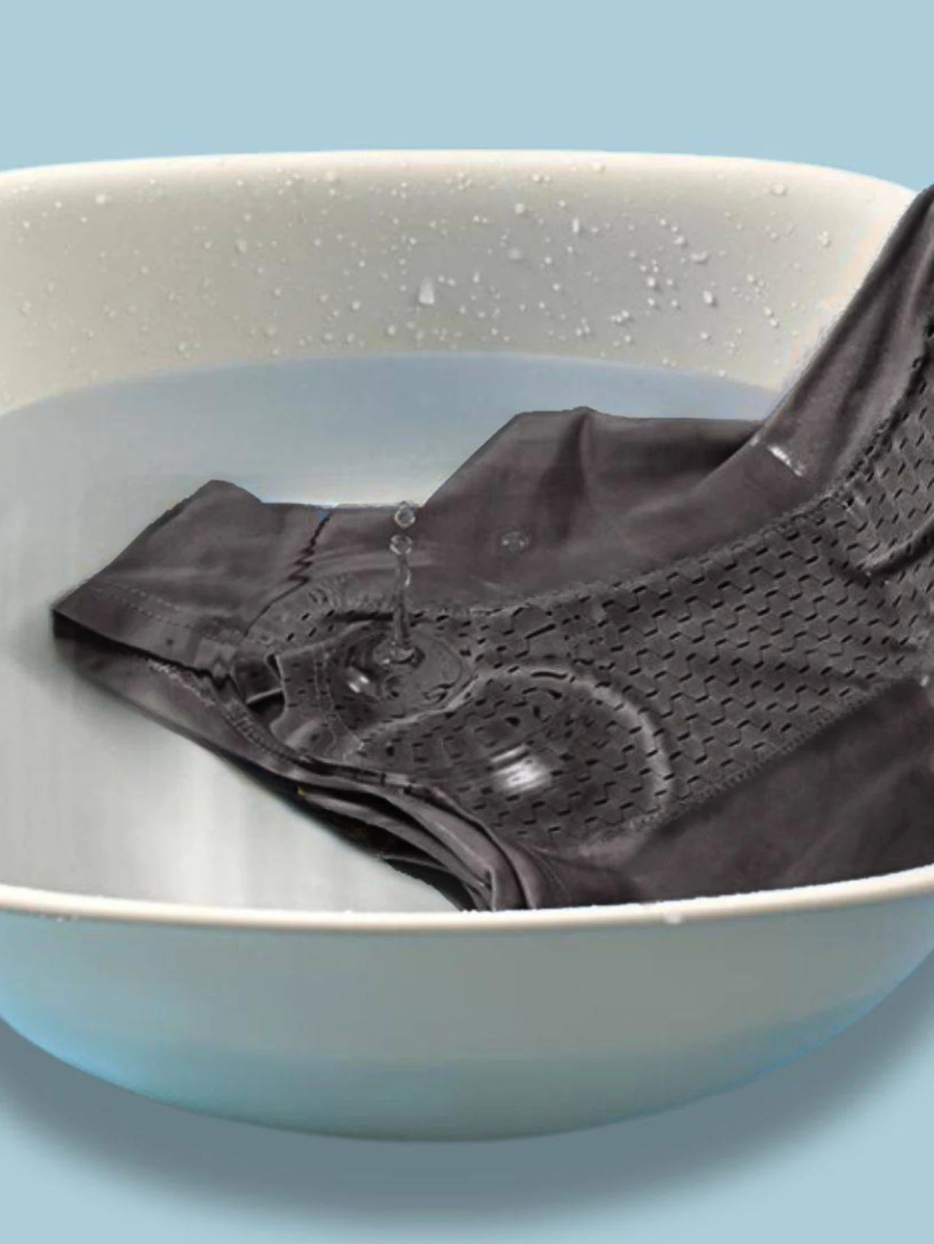 1pc Men's Ice Silk Cool Soft Comfy Boxers Briefs Men's Contrast Underwear, Mesh Breathable Comfy Stretchy Trunks