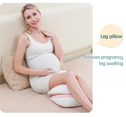 PANGDUBE Pregnancy Pillow U-shaped Waist Pillows Cotton Maternity Pillow Women Sleeping Body Pillow Care for Pregnancy Cushion