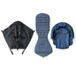 MomTan Stroller Accessories Replacement Set Extended Canopy & Seat Cushion & Seat Base For Babyzen YOYO Series & Stokke YOYO3