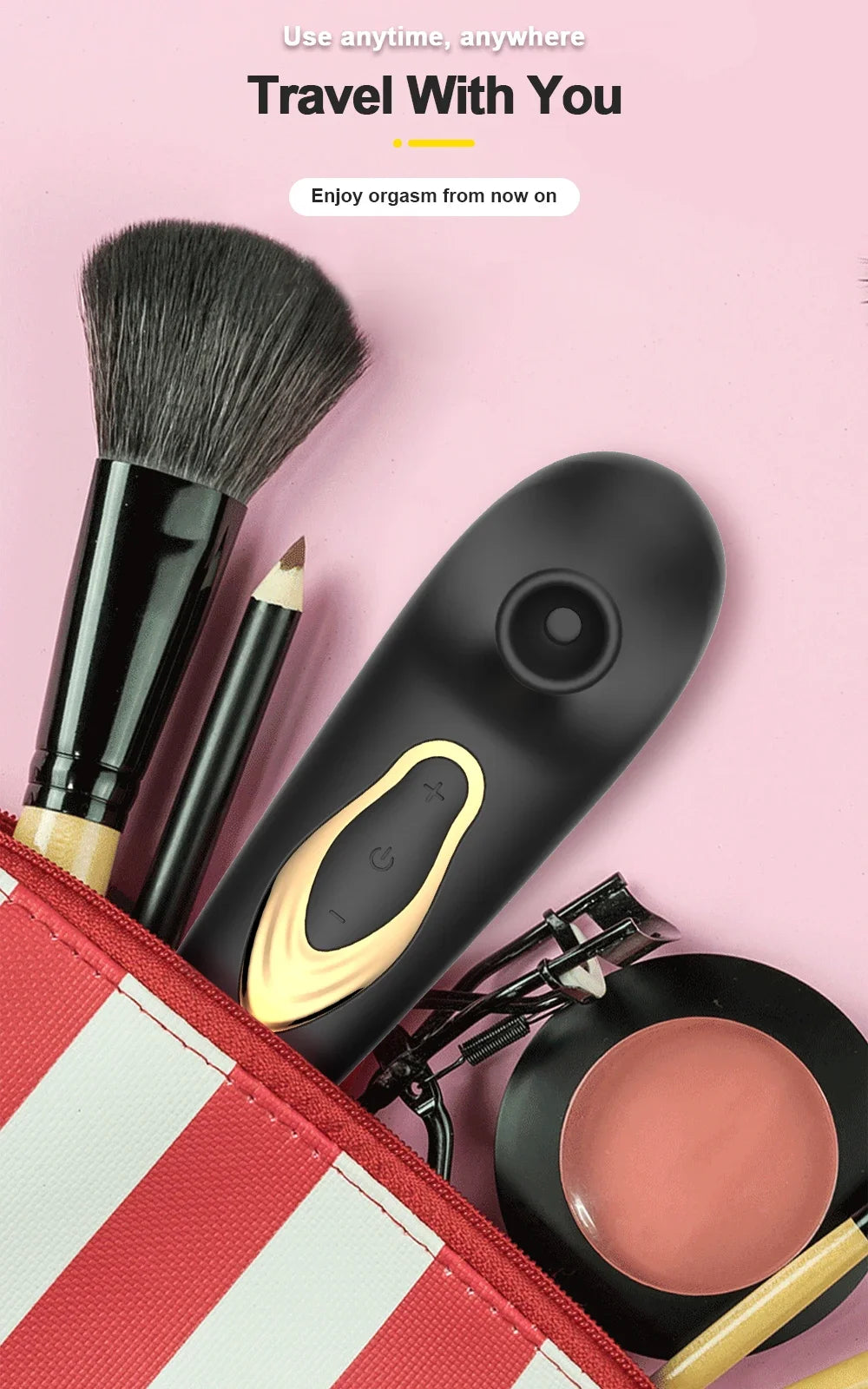 Powerful Sucking Vibrator for Women Blowjob Sucker Clitoris Stimulator Vacuum Suction Nipple Massager Masturbator Adult Sex Toys