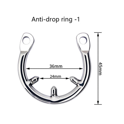 FRKO Men Chastity Cage With Invisible Lock Device Cock Rings Metal Urethral Catheter Dilator Penis Plug Urethra Catheter BDSM 18