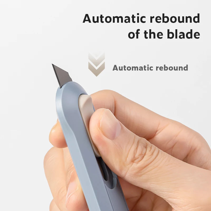 Portable Box Cutter Retractable Multifunctional Quality Artwork Knife For Office Stationery Home Supplies Handmade Crafts Tool