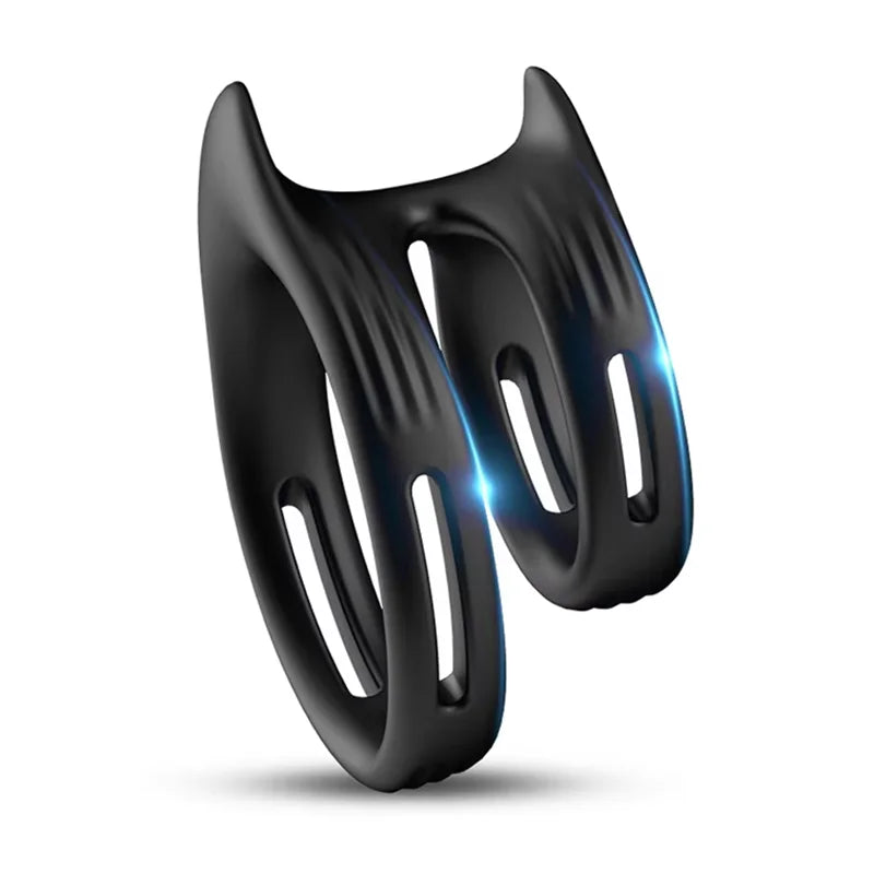 5 Style Penis Ring Male Locked Sperm Ring  Prepuce Blocking Delayed Ejaculation Erect Enlarger Cock Ring Men Masturbation Toys