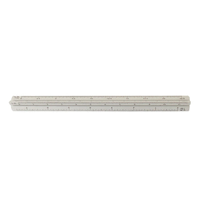 TUTU high quality colorful 15cm aluminum triangular scale ruler aluminum 1:20 - 1:600 alloy metal scale regua desenho H0003