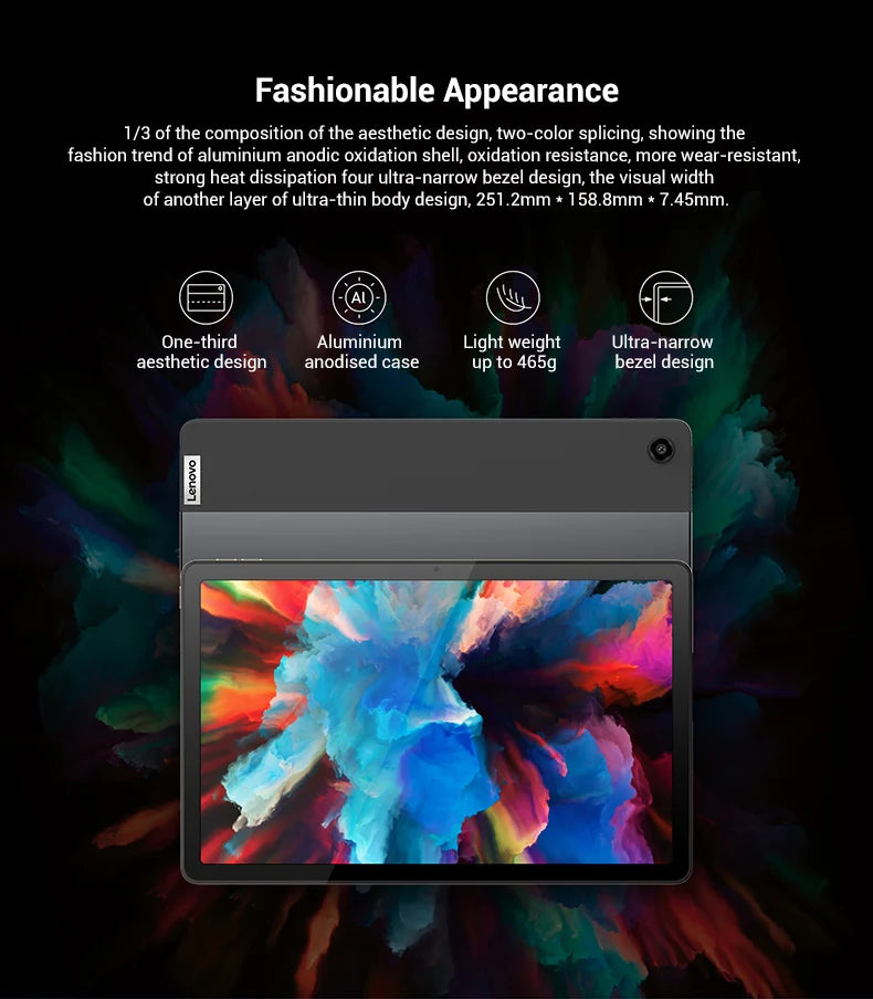 Global ROM Lenovo Tab M11 K10 11” 90Hz Display Android 13 L1 MediaTek Helio G88 8GB/128GB 7040mAh Battery 4G LTE Tablet 2025