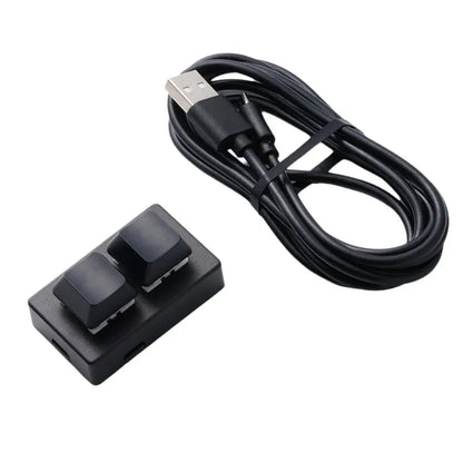 2-key Shortcut Keyboard Copy And Paste USB Custom Programmable Macro Mechanical Keyboard Hot Key Mouse
