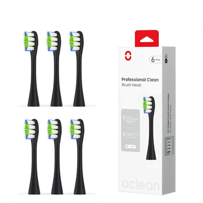 4/6 Pcs Original Replacement Brush Heads for Oclean Flow/X PRO Elite/X Pro/F1/Z1/One/Air2 Sonic Electric Toothbrush Nozzles