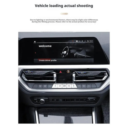 Suitable for BMW car mounted aromatherapy blade air outlet bracket 3 series 5 series X1X3X5 automotive solid fragrance cream int