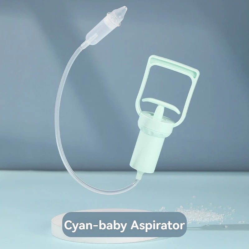 Baby Nasal Aspirator Powerful Hand Pump Safe Comfortable Nose Cleaner For Newborns Toddlers Kids Congestion Relief Mucus Remover