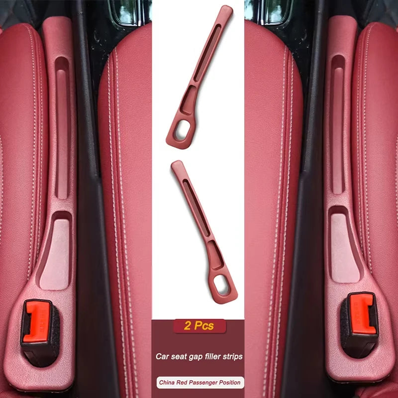 2Pcs Car Seat Gap Filler Side Seam Plug Strip Leak-proof Filling Strip For All Car Model Wallet Phone Holder Car Accessories