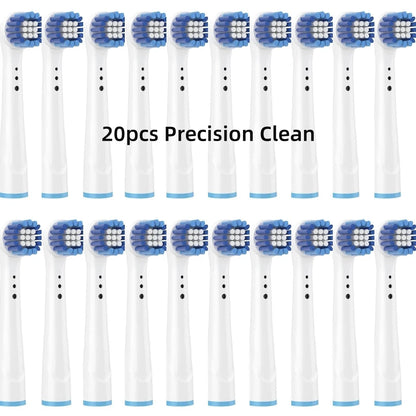 Brush Head Nozzles for Braun Oral B Replacement Toothbrush Head Sensitive Clean Sensi Ultrathin Gum Care Brush Head for Oralb