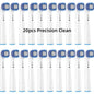 Brush Head Nozzles for Braun Oral B Replacement Toothbrush Head Sensitive Clean Sensi Ultrathin Gum Care Brush Head for Oralb