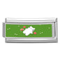 2025 New Women's Gift Cute Rabbit Cat Dogs Italian Charms Links Beads Fit 9mm Stainless Steel Modular Modular Bracelet Jewelry