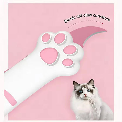 Retractable Cute Cat Paw Multi-Function Utility Knife, Portable and Safe Unboxing Tool, Office and Home Paper Cutting Gadget ﻿