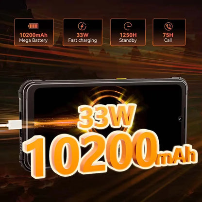 [Shipping From Poland] Cubot KingKong ACE 5 Android 16  10200mAh Rugged Smartphone 20GB(8+12) RAM 256GB ROM 6.745" 120Hz NFC