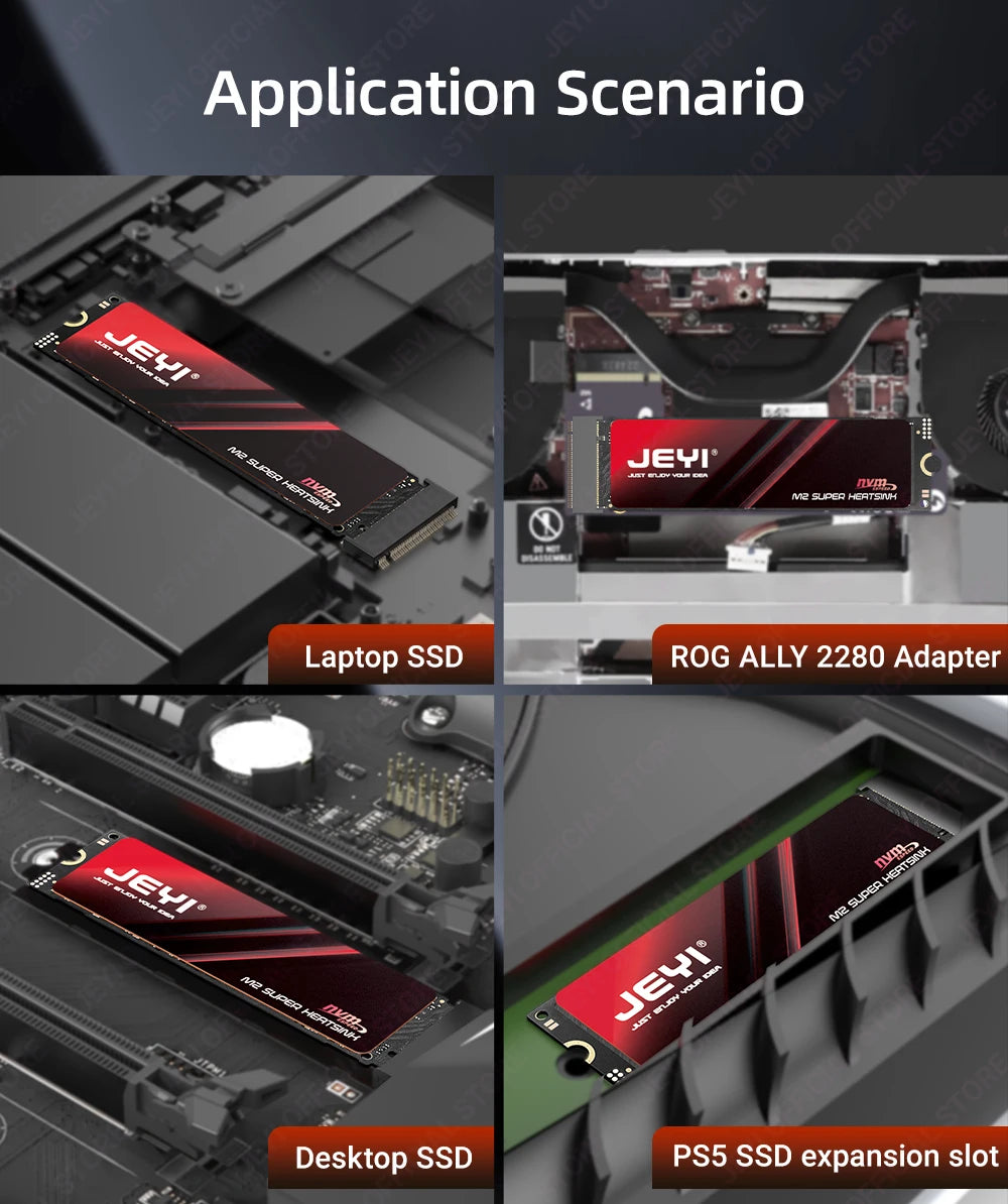 JEYI M.2 2280 SSD Graphene Copper Heatsink - Ultra Thin 0.5mm High Thermal Conductivity Cooling Pad for NVMe/SATA SSD(1/2/5pc）