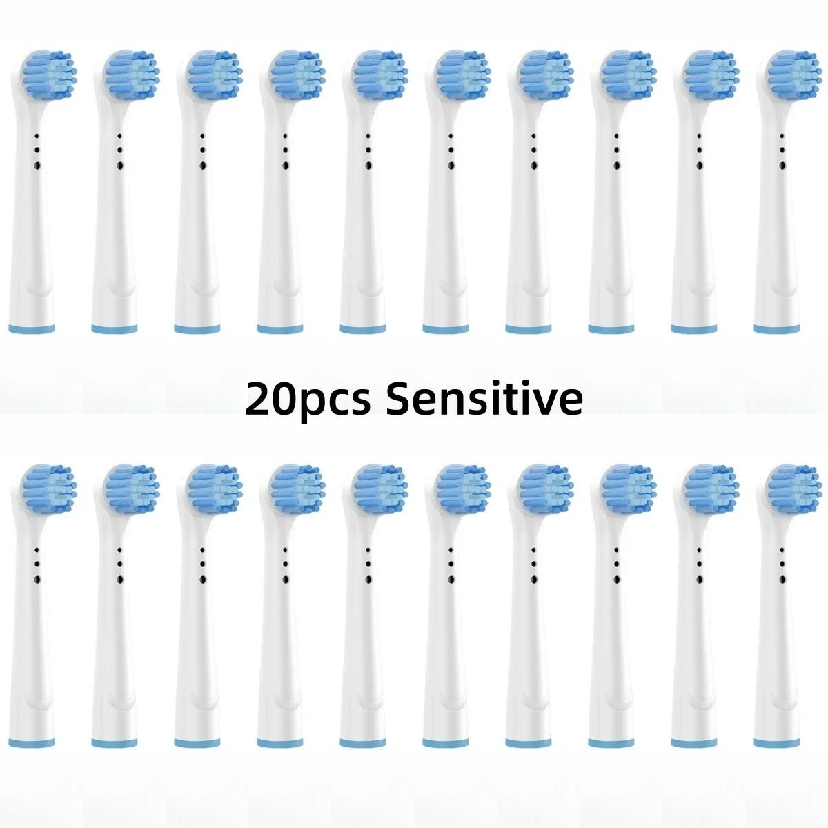 Brush Head Nozzles for Braun Oral B Replacement Toothbrush Head Sensitive Clean Sensi Ultrathin Gum Care Brush Head for Oralb