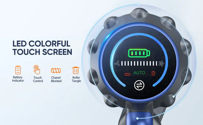 BUTURE 500W 48KPA Handheld Wireless Cordless Cleaner Vacuum Up to 55 Mins Runtime Anti-Winding Brush and 1.5L Large Dust Cup