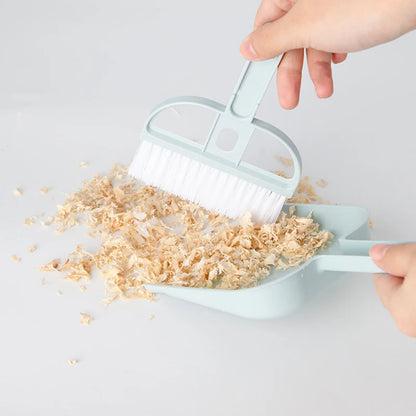 Guinea Pig Toilet Broom Accessories Cat Hamster Dustpan Small Broom Set Pet Professional Cleaning Tools Rabbit Pooper Scooper