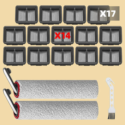 Soft Roller Brush Filter Fit For Dreame H13 Pro Plus Mix / M13 Beta, Dreame H12 Pro / H12 Plus / H12 Dual Hepa Parts Accessories