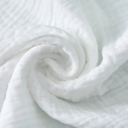 Soft Baby Nappies 100% Cotton Double Layer Washable Gauze Cloth Diapers for Newborns/Babies Ultra Thin Breathable Reusable